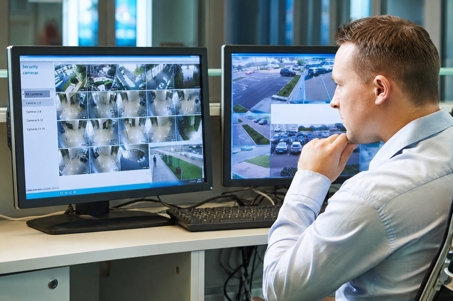 CCTV camera installation